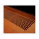 Grila flexibila PMO 260x2100 din STEJAR lacuit pentru convectori Aquilo