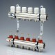 Set distribuitor tur/retur cu debitmetru IVAR 1 x EK - 2 cai
