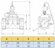 Dimensiuni Tork S1030 - DN 65 (2 1/2)