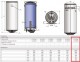 Dimensiuni Boiler electric Eldom STYLE 120 - 120 L