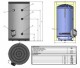 Dimensiuni Boiler electric Eldom TITAN 750 - 750 L