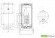 Dimensiuni Boiler termoelectric DRAZICE OKC 200