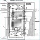 Schita Boiler cu 2 serpentine Austria Email VT-N 1000 FRMR
