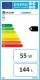 Clasa energetica Boiler solar cu 2 serpentine si rezistenta electrica ELDOM 150 litri