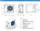 Dimensiuni Chiller aer-apa GALLETTI MPE 5M - 5.09 kW - racire