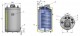 Componente Boiler cu o serpentina Eldom Atlas 80 litri