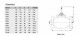 Ventil liniar echilibrat cu 2 cai REGIN NTVS15-1.6 PN 16 DN 15 - dimensiuni