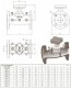 Robinet - vana de echilibrare HERZ STROMAX 4218 GMF DN 25 - dimensiuni