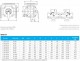 Dimensiuni Vana cu 3 cai ESBE 3F