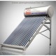 Panou solar nepresurizat HELIS JDL-TF15-58/1.8 - SS B150/120 + vas flotor 5 litri - 15 tuburi si boiler inox 120 litri