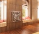 Calorifer decorativ Radox Broc 690x690 alb