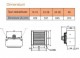 Dimensiuni Destratificator de aer FERROLI