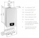 Centrala termica BAXI DUO-TEC COMPACT E - dimensiuni