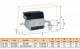Arzator gaz 2 trepte progresiv sau modulant RIELLO GULLIVER BS 3M - rampa de gaz
