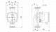 Dimensiuni Pompa de circulatie Grundfos Alpha3 25-60 130