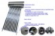 Panou solar compact 10 tuburi vidate HEAT PIPE PANOSOL PS 120 cu suport terasa