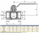 AIRAGA 870 PN 16 FI-FI DN 50 ( 2 ) - dimensiuni