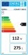 Clasa energetica Boiler solar cu 2 serpentine FERROLI ECOUNIT F 300 2C si rezistenta electrica de 1,5 kW - 300 litri