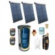 Pachet solar Panosol C420 cu 60 tuburi vidate Heat Pipe si boiler bivalent de 500 litri – 10 persoane