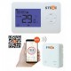 Termostat programabil wireless STEGE WT200 WI-FI cu control prin internet