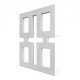 Calorifer decorativ Radox Arena 650x580 alb