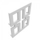 2 Calorifer decorativ Radox Arena 650x580 alb