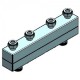 Distribuitor/colector cu 4 circuite FOME 6922 compact 180/110