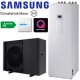 Pompa de caldura aer apa monobloc EHS HT Samsung ClimateHub R32 cu boiler incorporat 260 L 12 kW 380 V