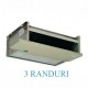 Ventiloconvector necarcasat montaj orizontal CLINT VXI/IO 123 racire 1.4 kW incalzire 1.9 kW 368 mc/h
