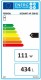 Clasa energetica Boiler cu 2 serpentine marite Ferroli ECOUNIT HP 500-2C - 500 litri