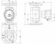 Dimensiuni Pompa cu turatie variabila IMP PUMPS NMT SMART II 50/100 F