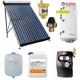 Pachet panou solar Helis cu 10 tuburi vidate si boiler 120 litri cu 2 serpentine pentru 1-2 persoane