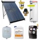 Pachet panou solar Helis cu 15 tuburi vidate si boiler 150 litri cu 2 serpentine pentru 2-3 persoane