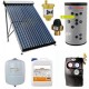 Pachet panou solar Helis cu 20 tuburi vidate  si boiler 200 litri cu 2 serpentine pentru 3-4 persoane