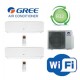 Aer conditionat INVERTER DUBLU SPLIT GREE BORA A5 2 x 9000 BTU