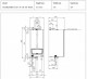 Dimensiuni Centrala termica in condensatie IMMERGAS VICTRIX PRO V2 