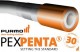 Teava cu bariera de oxigen Purmo PexPENTA 16x2 colac 240 ml